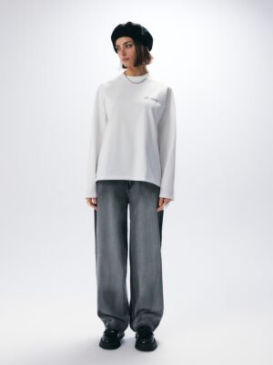 Metallic off-sense Longsleeve